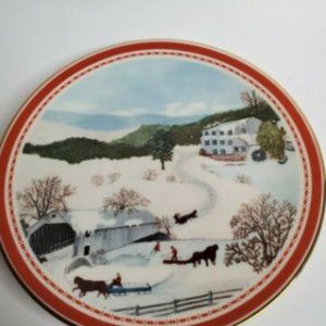 1979 Amer Her Coll The Old Cov Bridge Coll Plate